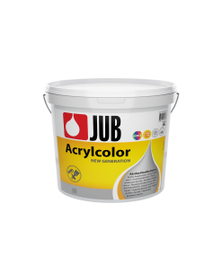 JUB ACRYLCOLOR 15 l - akrilna fasadna barva z odlično vodoodbojnostjo v največjem pakiranju za celotne fasade