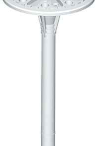 Fasadno sidro s pvc jedrom LTX 10x140 mm za toplotno izolacijo s plastičnim udarnim žebljem