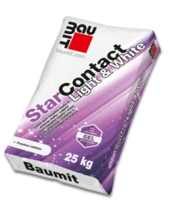 Lepilo Baumit StarContact Light White – lahko belo lepilo za fasade