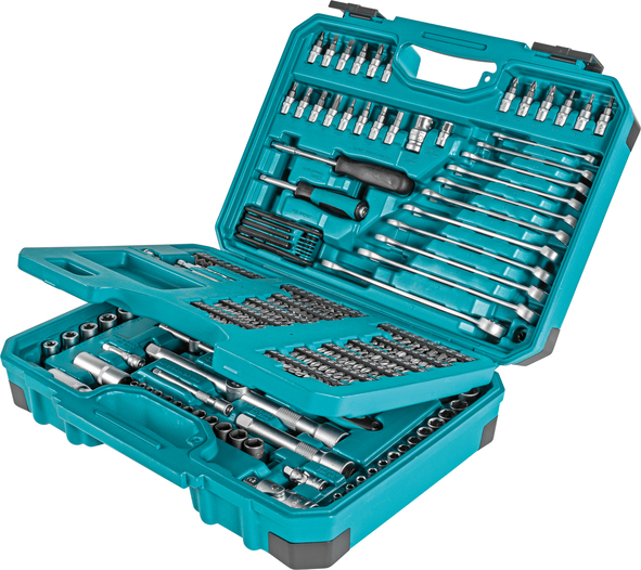 MAKITA E-10883 221 DELNI SET ROČNEGA ORODJA IN NASTAVKOV